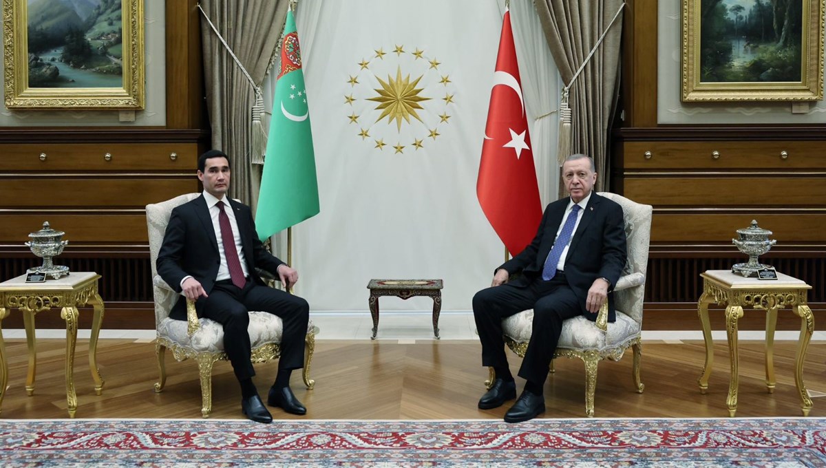 Türkmenistan lideri Ankara'da Türkmenistan lideri Ankara'da