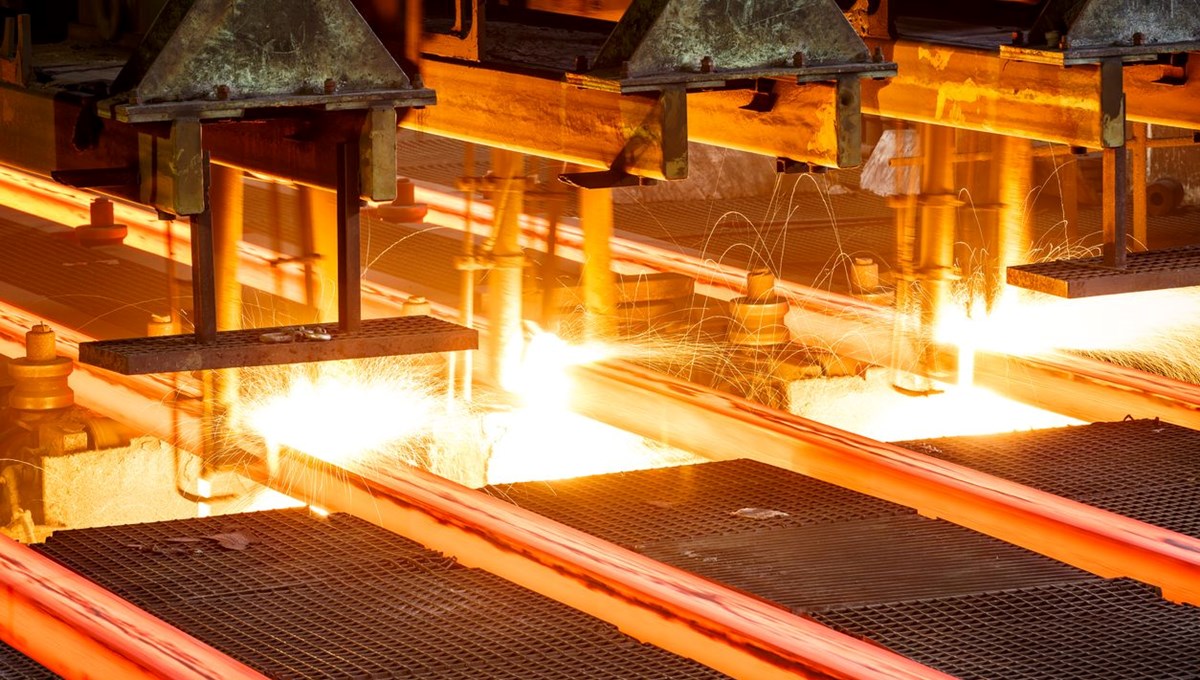 Küresel ham çelik üretimi temmuzda yüzde 6,6 arttı