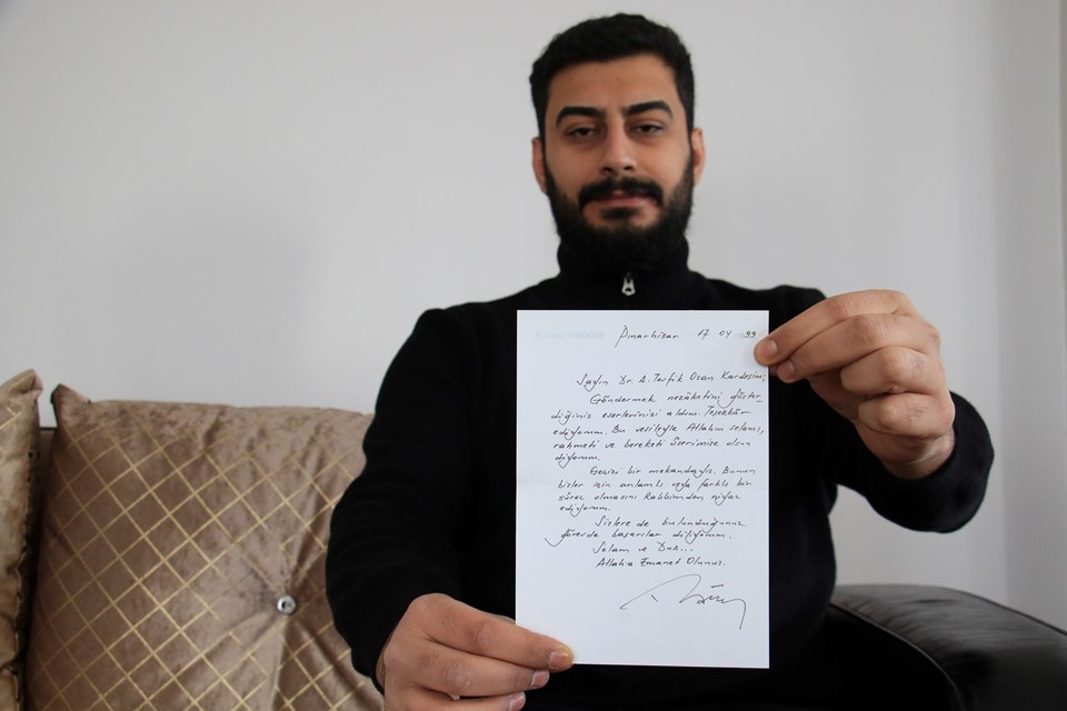 Cumhurbaşkanı Erdoğan'ın gönderdiği mektup 22 yıl sonra ortaya çıktı - 3