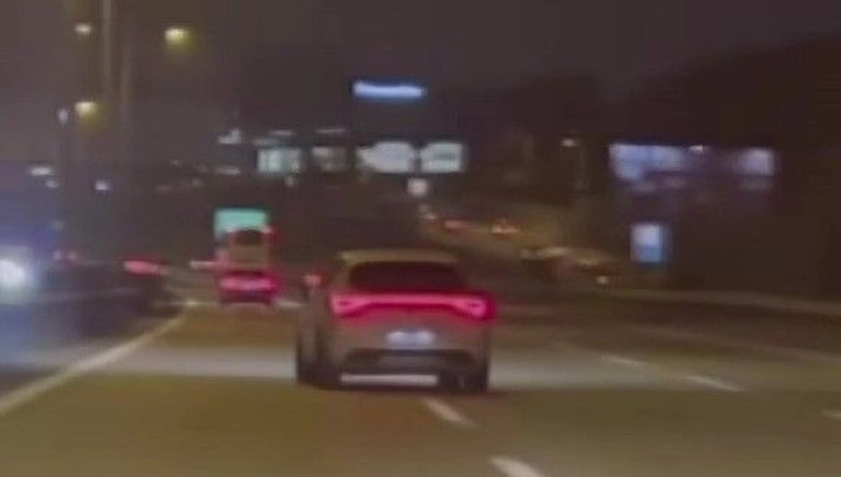 Trafiği tehlikeye atan sürücüye 4 bin 936 TL ceza Trafiği tehlikeye atan sürücüye 4 bin 936 TL ceza