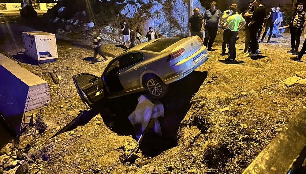 Hatay'da navigasyon kazası