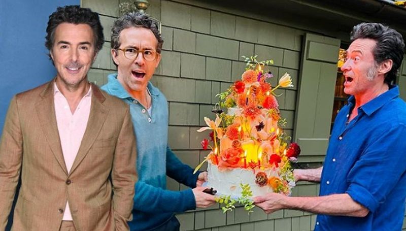 Shawn Levy'den Reynolds ile Jackman'a erken doğum günü kutlaması