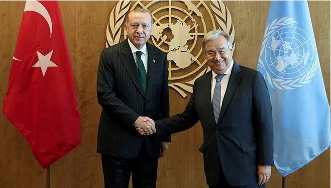 Cumhurbaşkanı Erdoğan, BM Genel Sekreteri Antonio Guterres​ ile görüştü -  Son Dakika Türkiye Haberleri | NTV Haber
