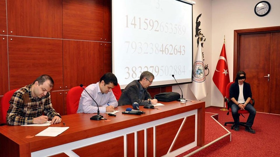 Erciyes Üniversitesi'nde "Pi" rekoru kırıldı - 1