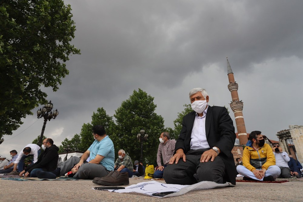 Corona virüs tedbirli 4. cuma namazı - 4