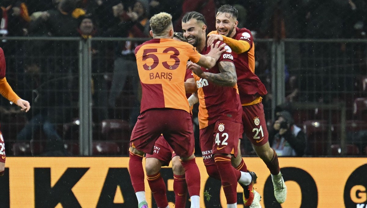 Galatasaray, 3 puanı 3 golle aldı Galatasaray, 3 puanı 3 golle aldı
