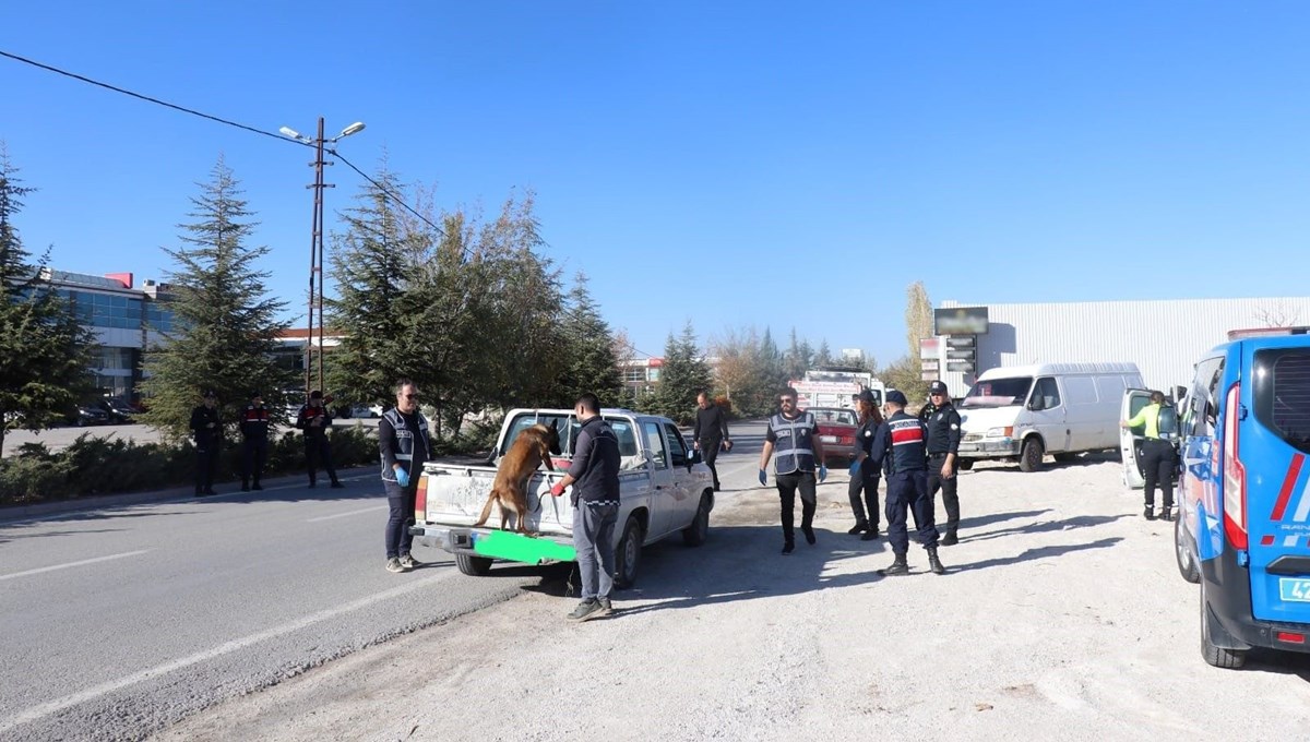 Konya’da uyuşturucu operasyonları