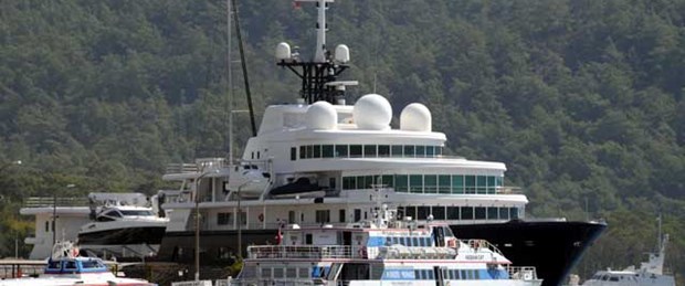 Abramoviç'in lüks yatı Marmaris'te