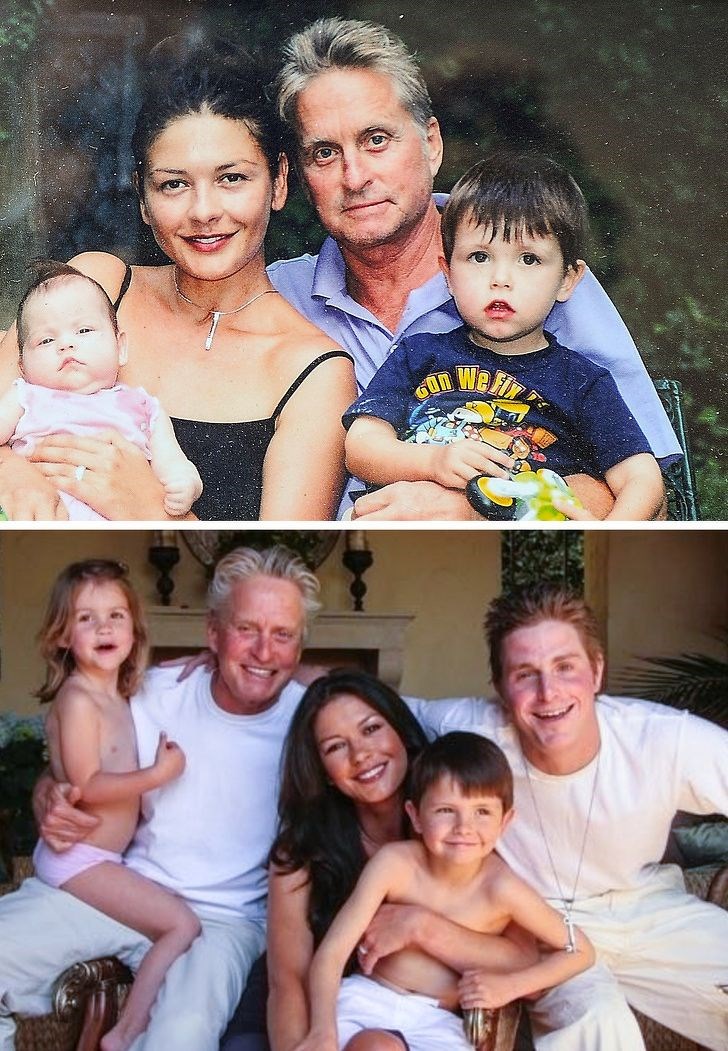 Catherine Zeta-Jones ve Michael Douglas