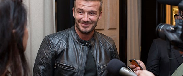Beckham kaza geçirdi