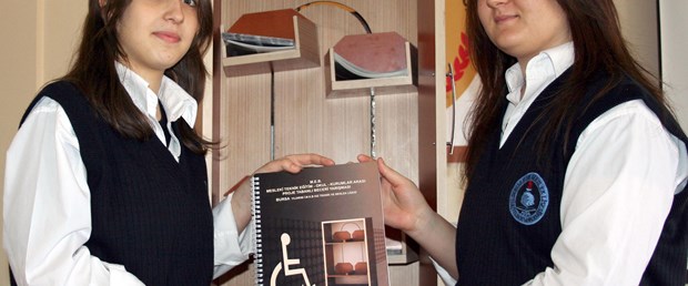 Bedensel engelliler için özel dolap