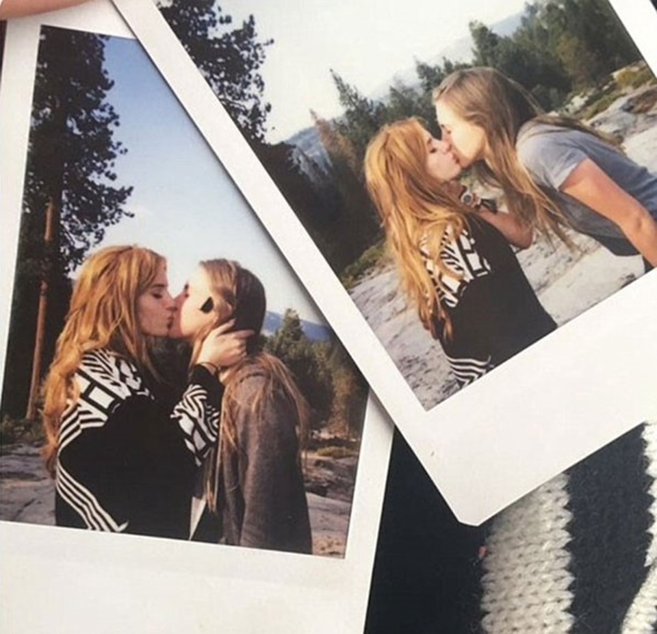 Bella Thorne, Snapchat'ten bu fotoğrafı paylaştı.