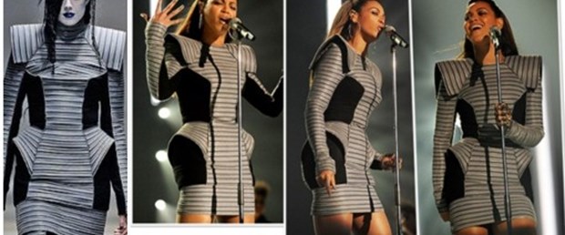 Beyonce kostümde geleceği seçti