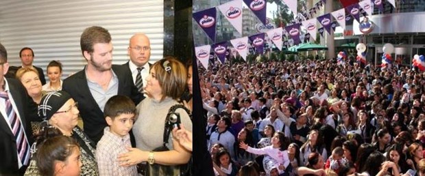 Bu kalabalık Kıvanç için