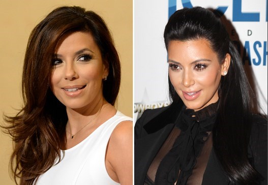 Eva Longoria & Kim Kardashian