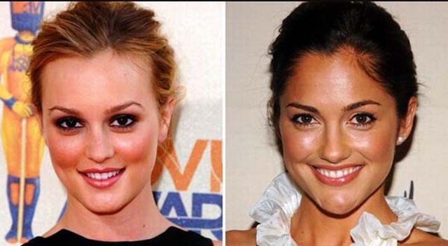  Leighton Meester - Minka Kelly