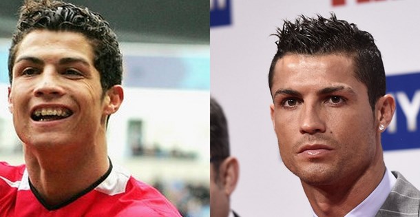 cristiano ronaldo 18 yasinda