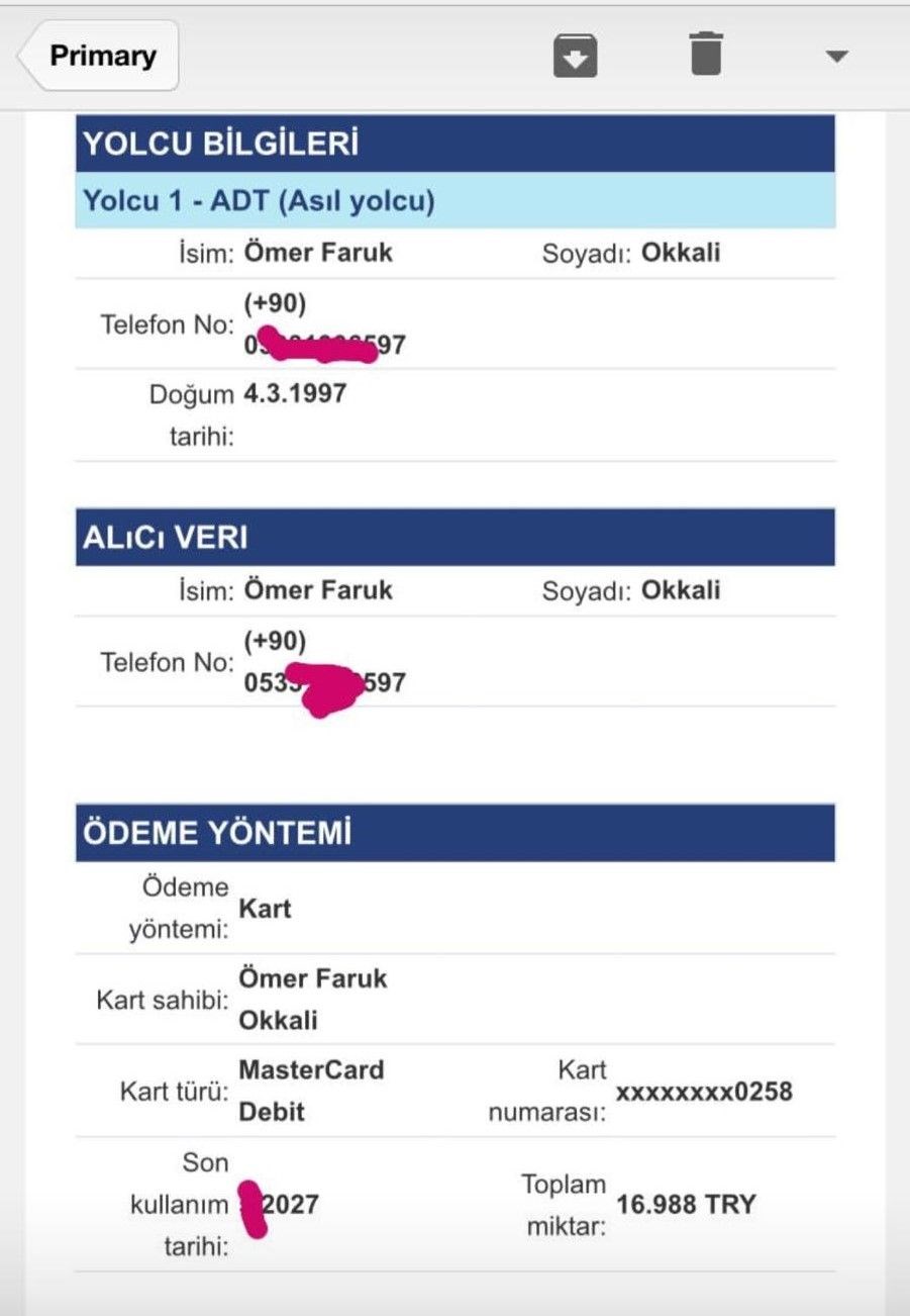 UÇAK MALİYETİ 16.988 TL (3 BİN DOLAR)