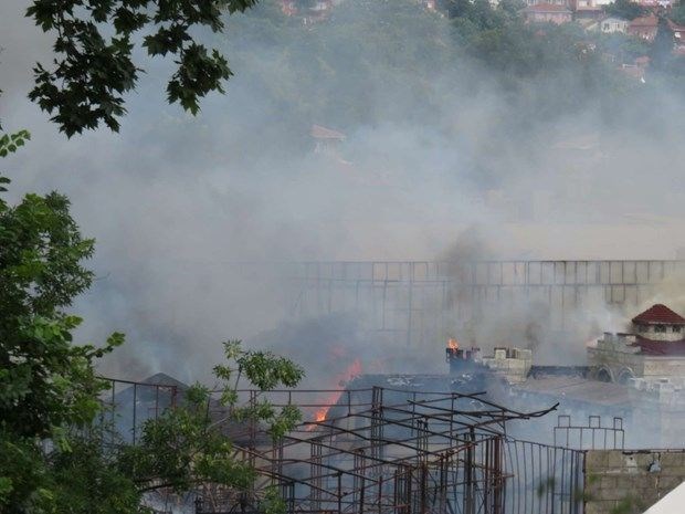 Beykoz Kundura, yangın, Diriliş Ertuğrul