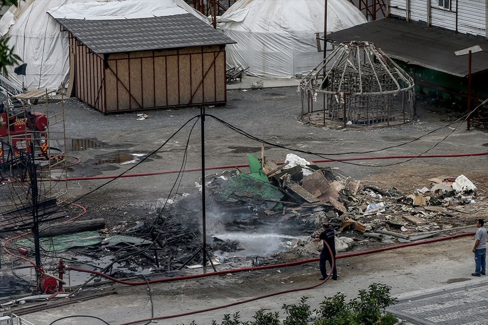 Beykoz Kundura, yangın, Diriliş Ertuğrul