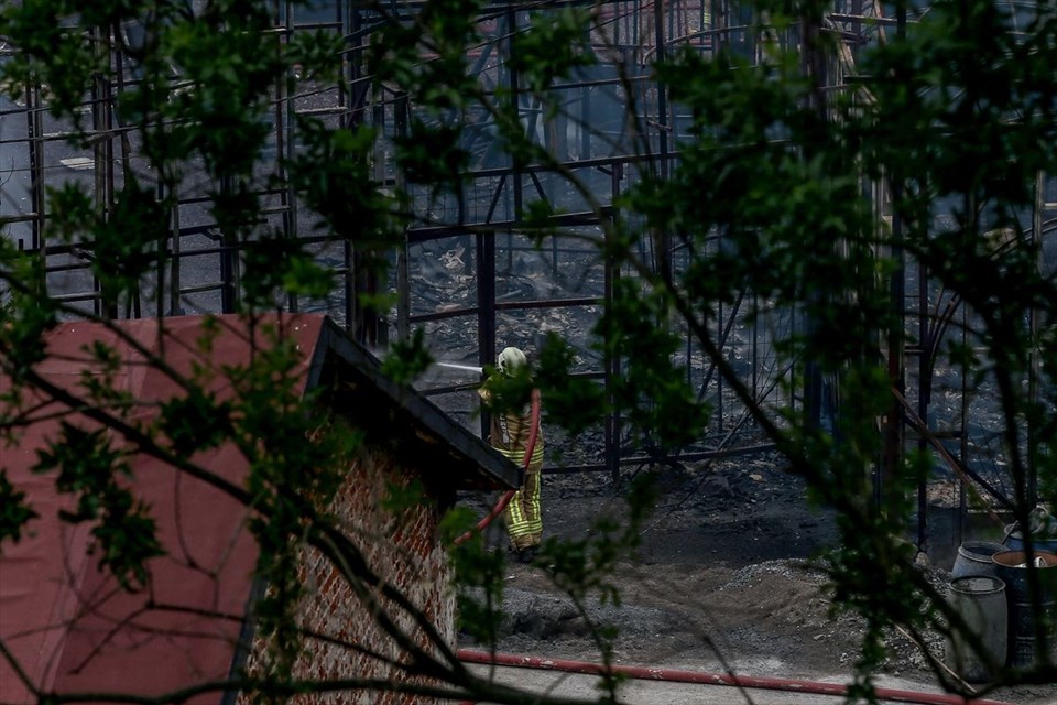 Beykoz Kundura, yangın, Diriliş Ertuğrul