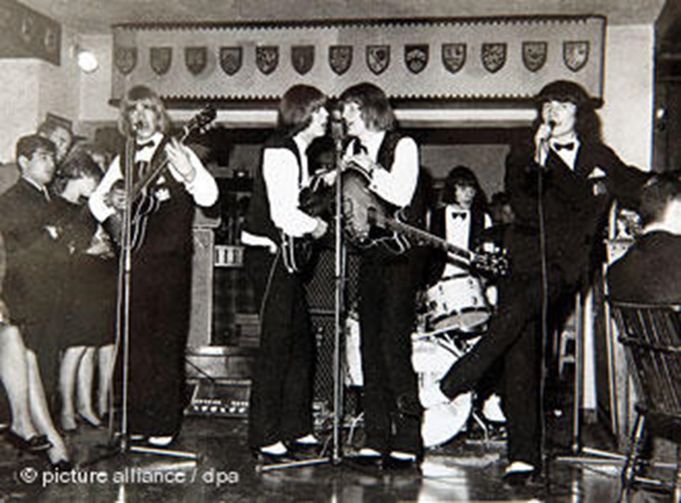 Aachen'daki ilk diskotek "Scoth Club" tan 1965 yılına ait bir fotoğraf