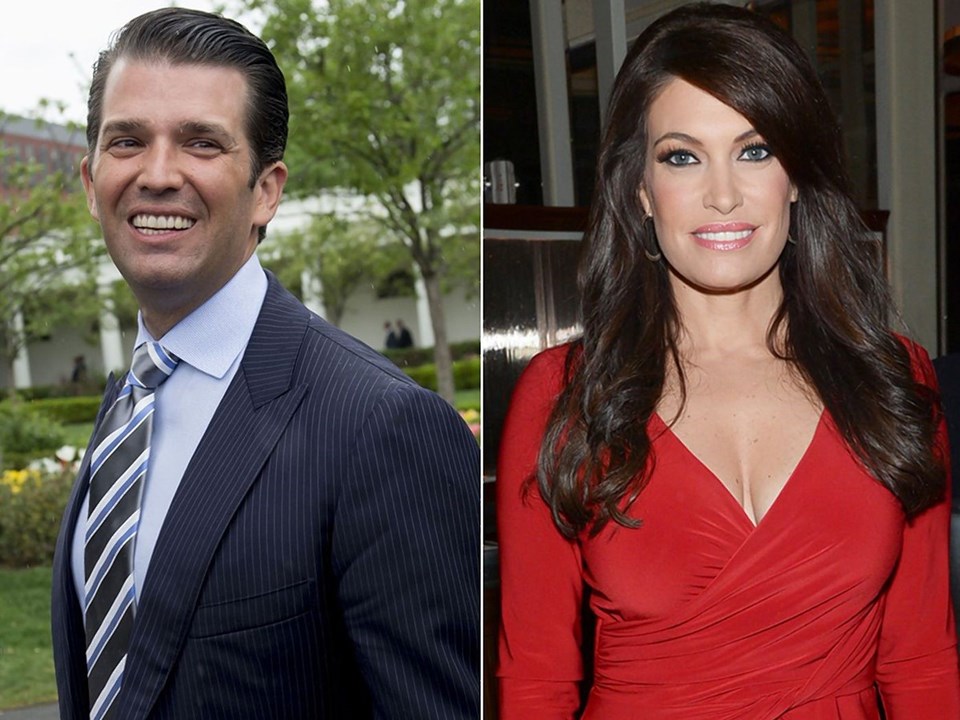 Donald Trump Jr ve Kimberly Guilfoyle