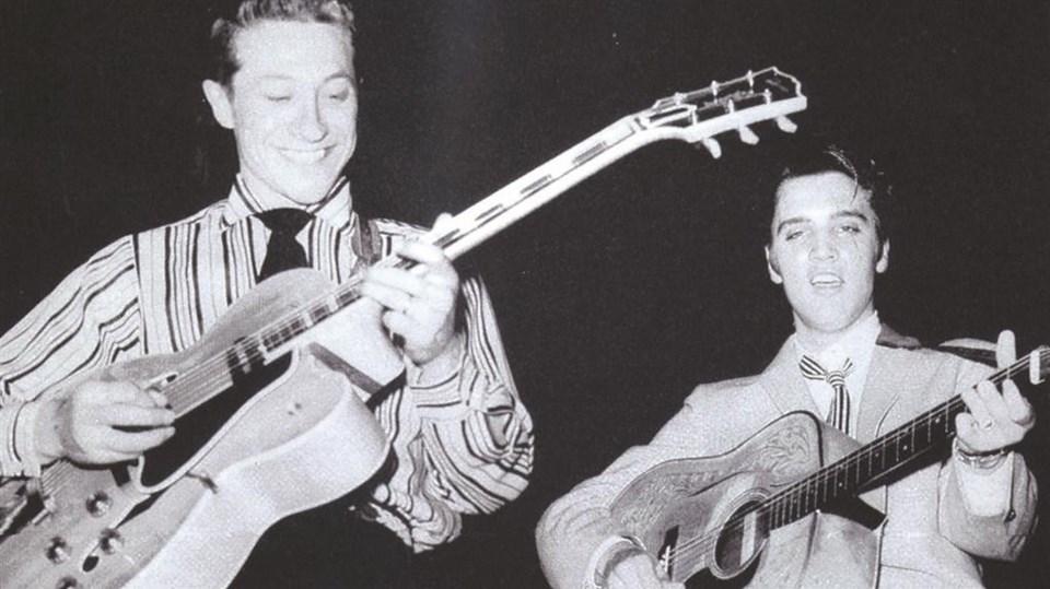 Scotty Moore 1968 yılına kadar Elvis Presley ile birlikte çalıştı.