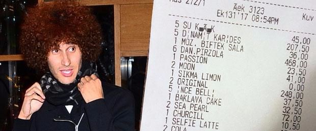 Fellaini İstanbul’da Manchester United’ın...