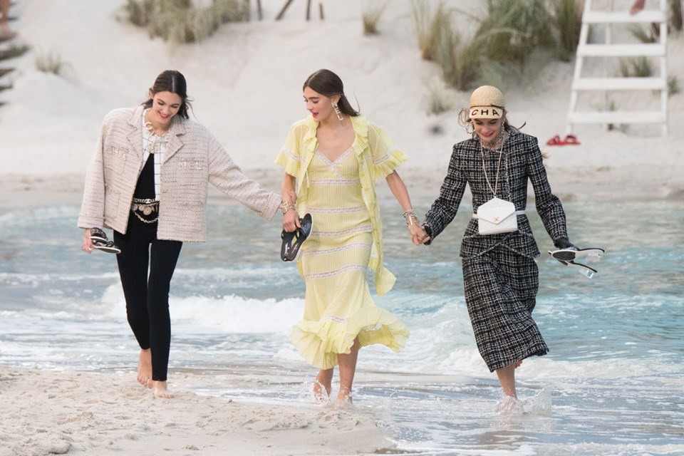 Chanel, defile, Chanel 2019 ilkbahar-yaz kreasyonu