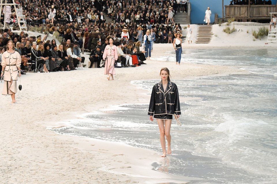 Chanel, defile, Chanel 2019 ilkbahar-yaz kreasyonu
