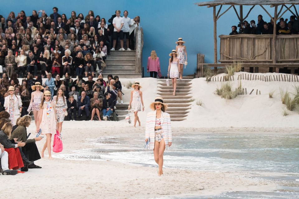 Chanel, defile, Chanel 2019 ilkbahar-yaz kreasyonu