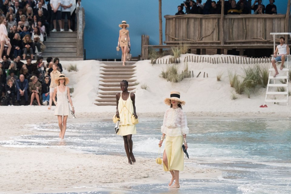 Chanel, defile, Chanel 2019 ilkbahar-yaz kreasyonu