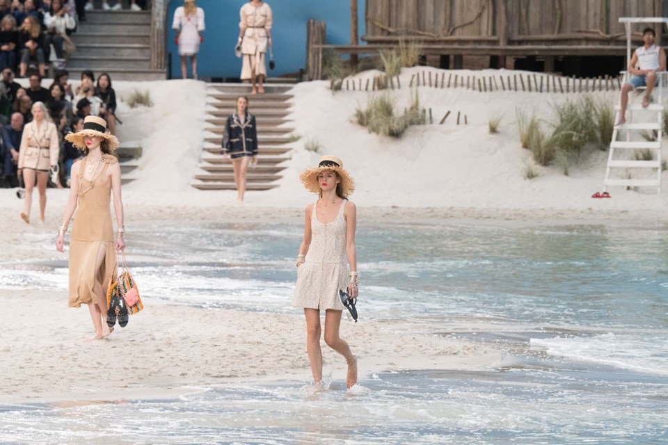 Chanel, defile, Chanel 2019 ilkbahar-yaz kreasyonu