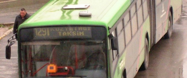 Geciken otobüs cep telefonuna gelecek