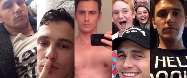 James Franco'dan 'selfie'nin incelikleri