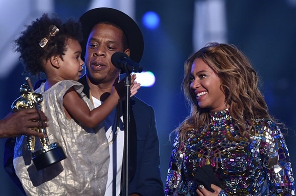 Jay-Z, Beyonce ve kızları Blue Ivy