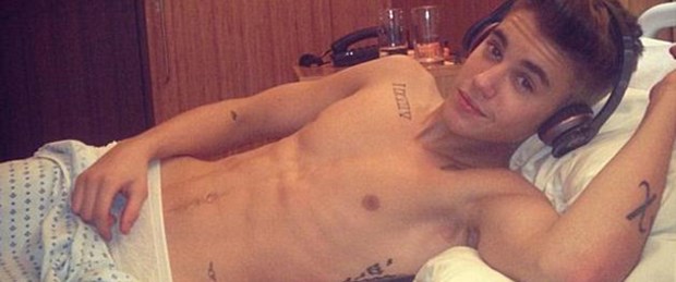Justin Bieber sahnede bayıldı