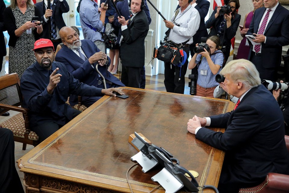 Kanye West, Donald Trump