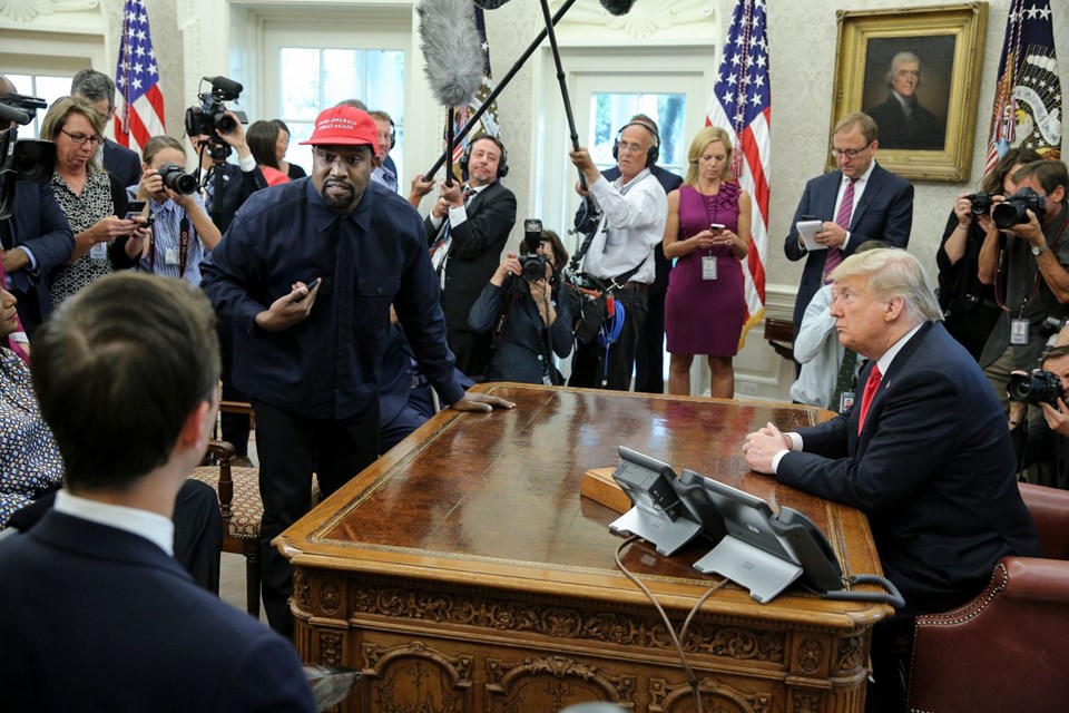 Kanye West, Donald Trump