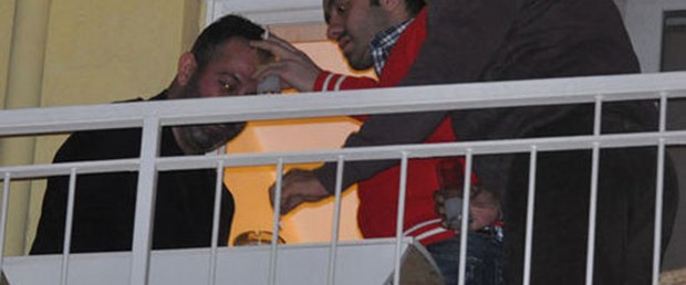 Kayınpederle 'şerefe'