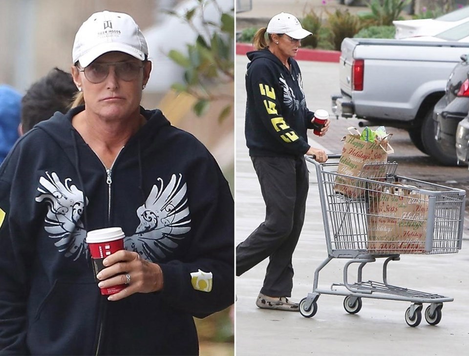 Bruce Jenner geçtiğimiz haftalarda paparazzilere böyle yakalanmıştı.