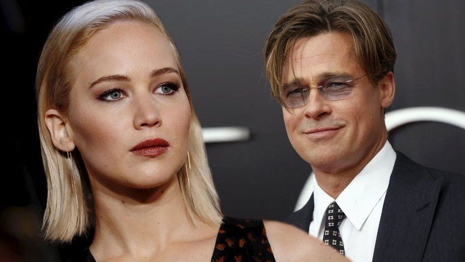 Brad Pitt, Jennifer Lawrence, aşk