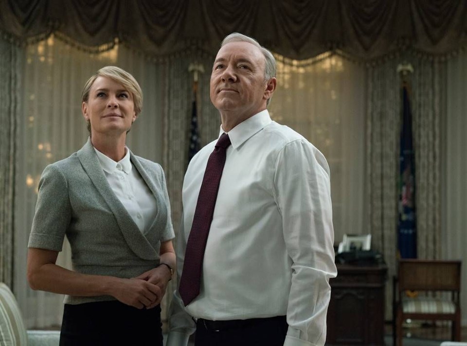 HOUSE OF CARDS'IN YILDIZI ROBIN WRIGHT: KEVIN SPACEY'Yİ GERÇEKTE TANIMIYORUM