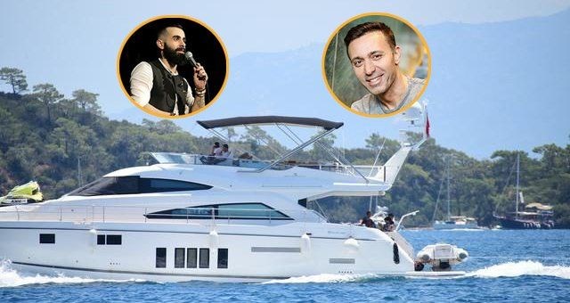 MUSTAFA SANDAL İLE GÖKHAN TÜRKMEN'İN TEKNE KAZASI