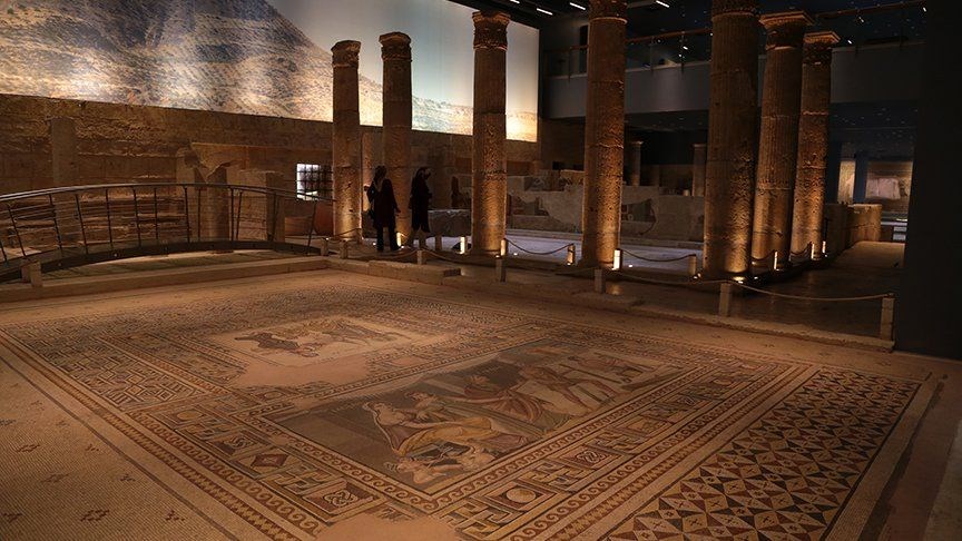 ZEUGMA MOZAİK MÜZESİ'NE ZİYARET YÜZDE 70 ARTTI