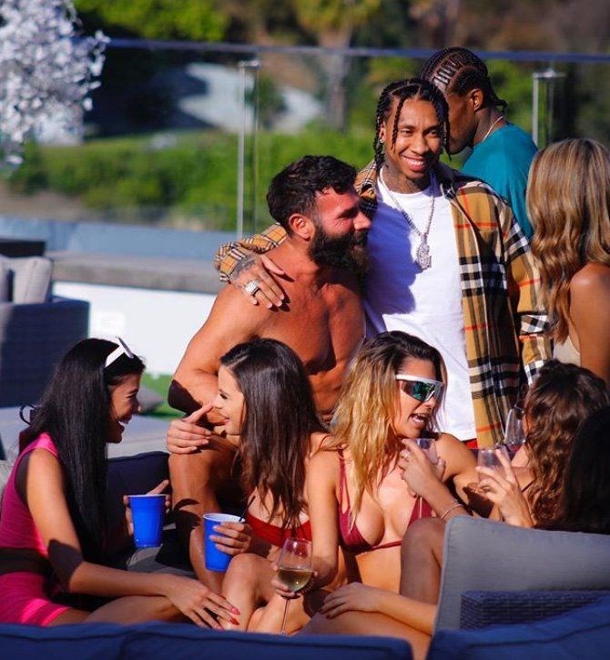 DAN BILZERIAN İLE TYGA PARTİDE