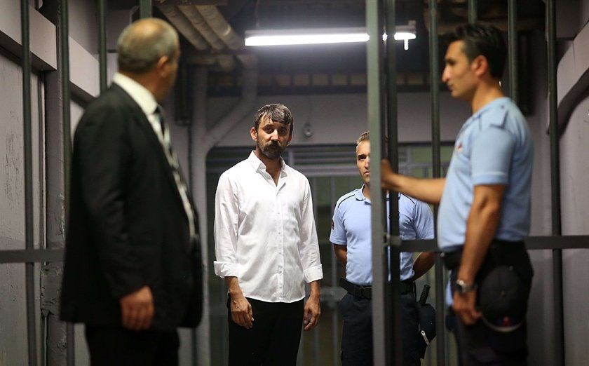 ÇUKUR'UN CUMALİ'Sİ NECİP MEMİLİ'NİN SET KAZASI