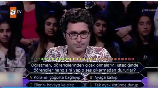 HARVARD EĞİTİM GÖREVLİSİ İLK SORUDA ELENDİ