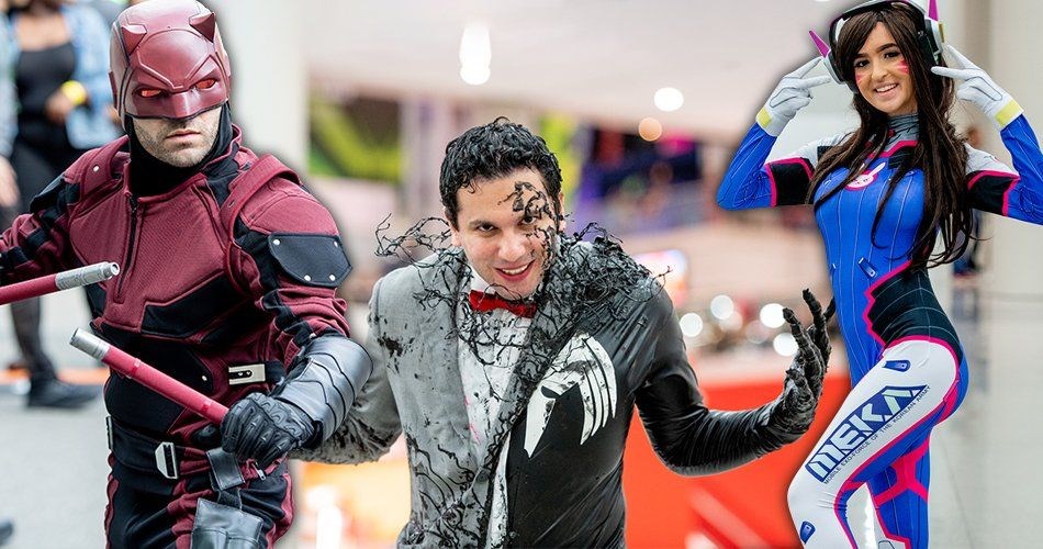 COMIC CON'DA ÖNE ÇIKAN KOSTÜM VE MAKYAJLAR